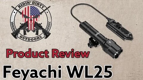 Product Review: Feyachi WL25 Weapon Light | @Feyachi Outdoors