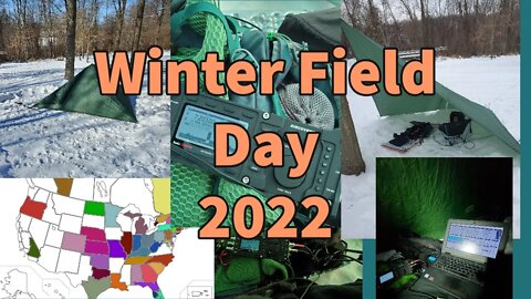 Winter Field Day 2022 - the big chill