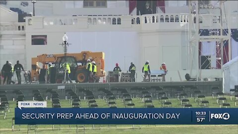 Inauguration prep underway