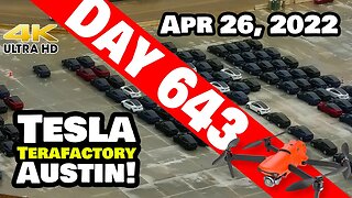 MORE MODEL Ys SHIP OUT OF GIGA TEXAS! - Tesla Gigafactory Austin 4K Day 643 - 4/26/22 - Tesla Texas