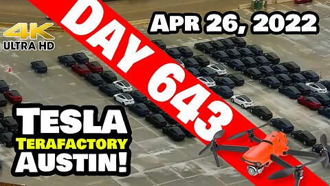 MORE MODEL Ys SHIP OUT OF GIGA TEXAS! - Tesla Gigafactory Austin 4K Day 643 - 4/26/22 - Tesla Texas