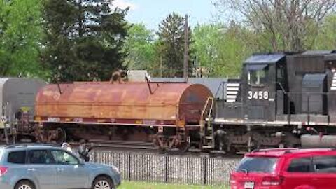 Norfolk Southern L70e Local Mixed Train From Fostoria, Ohio May 8, 2021