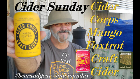 Cider Sunday Cider Corps Mango Foxtrot Craft Cider 4.0/5