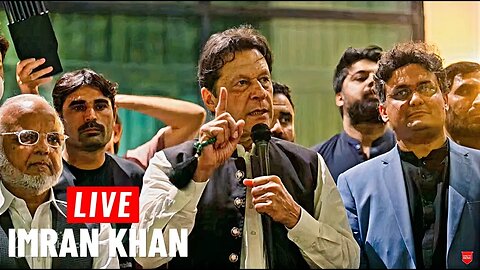 Chairman PTI Imran Khan Addressing Workers at Zaman Park Lahore