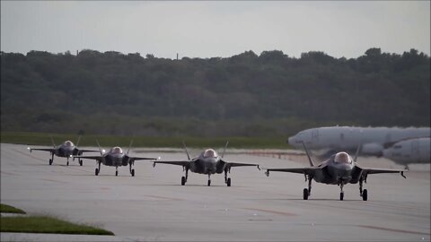 Marine Corps F-35s land in Guam