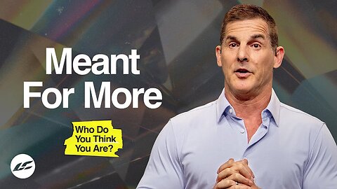 Craig Groeschel --- Your Most Important Assignment.