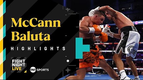 REMATCH!/ Dennis McCann vs Ionut Baluta / Fight Night Highlights