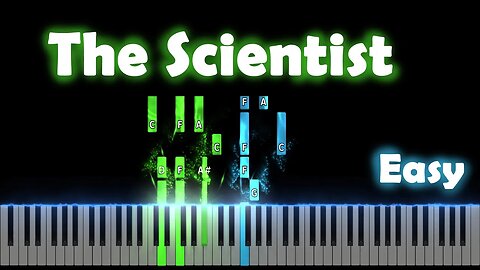 Coldplay - The Scientist Easy Piano short Version