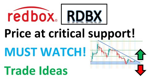 #RDBX 🔥 MUST WATCH! Is it over? What price it MUST hold? price analysis! #redbox
