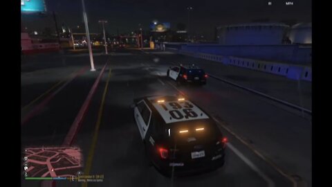Hijacked LAPD shop!