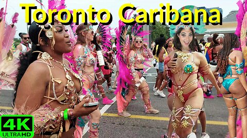 【4K】Toronto Caribbean Carnival Canada 🇨🇦