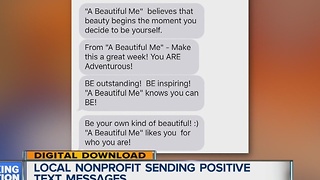Local nonprofit sending positive text messages to lift spirits