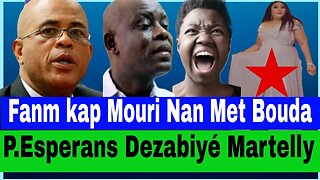 Natacha Fè Gro Deklaratyon Sou Réfè Vant Ak Dada L Nan St Doming...Pierre Espérance Frapé Martelly.