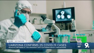 UArizona confirms 25 coronavirus cases