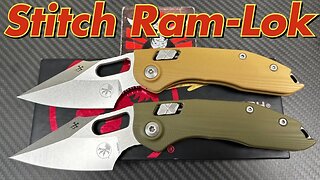 Microtech Stitch Ram-Lok knife includes disassembly !!