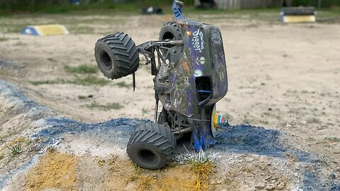 Repairing RC Monster Trucks For The Race Tomorrow