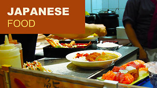 Japanese Food: Sushi, Tempura, Miso Soup, Ramen, Curry, Maki Sushi, Gyoza