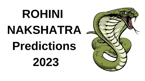 ROHINI NAKSHATRA PREDICTIONS FOR 2023 (Podcast)