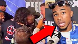 DEEN THE GREAT REACTS TO DILLON DANIS & KSI'S BRAWL | Youtube Boxing | Misfits Boxing | KSI | Boxing