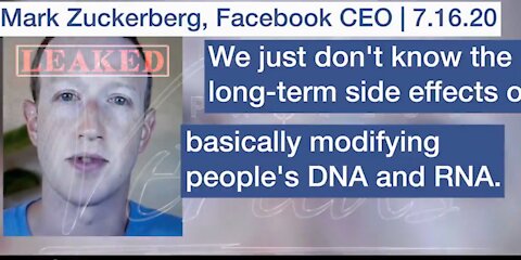 Zuckerberg: Nu știu dacă vaccinul nu modifica ADN-ul unei persoane
