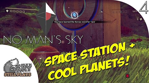 No Man's Sky 1.03 | Floating Rock Planet, Gorgeous Green Planet, Space Station | Part 4 PS4 Gameplay