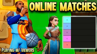 🔴 LIVE MULTIVERSUS TIER LIST! Where Does Lebron Rank? 2 Vs 2 Online Matches