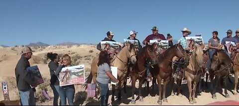 Groups protest bike trail ribbon-cutting