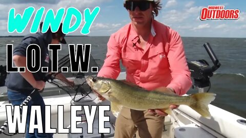 Trolling in High Winds on Lake of the Woods