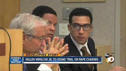 Kellen Winslow, Jr. to stand trial on rape charges