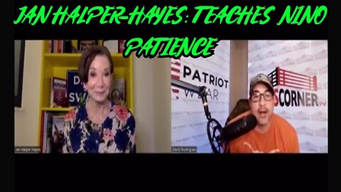 JAN HALPER-HAYES: TEACHES NINO PATIENCE ~ NINOS CORNER