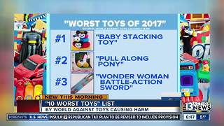 Most dangerous toys of the year
