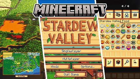 Recreating Stardew Valley in Minecraft!