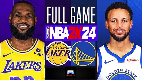 🔴NBA TODAY LOS ANGELES LAKERS VS GOLDEN STATES WARRIORS NBA 2K24 CURRENT GEN GAMEPLAY