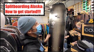 Splitboarding How To: With Blue and Gold Snowboard Shop in Anchorage, Alaska