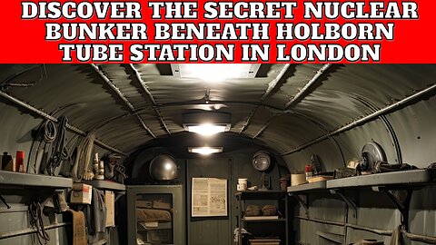 Discover The Secret Nuclear Bunker Beneath Holborn Tube Station In London