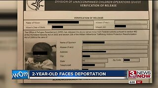 2-year-old faces deportation