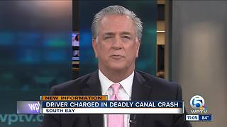 Driver charged with DUI after fatal crash into South Bay canal