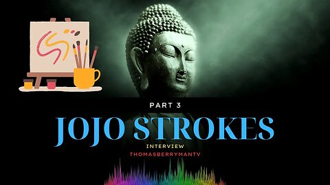 Part 3 JoJo Strokes Interview: #vangogh #jojostrokes #leonardodavinci #michaelangelo #bobross