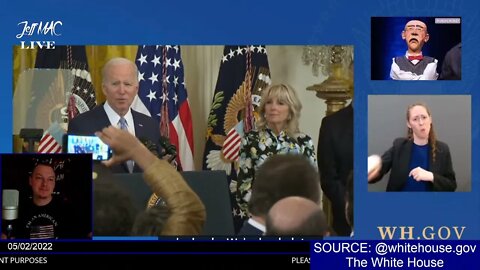 LIVE: Biden and his Caretaker Host a Reception to Celebrate Eid al-Fitr | The White House | USA |