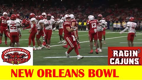 Jacksonville State vs Louisiana Football Game Highlights, 2023 New Orleans Bowl