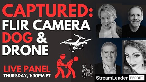 Escaped Killer Captured: Dog, Drone & FLIR Camera | Live Panel