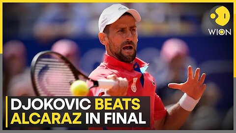 Paris Olympics 2024: Novak Djokovic beats Carlos Alcaraz to win gold | WION Sports