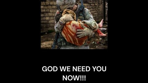 GOD WE NEED YOU NOW!!!