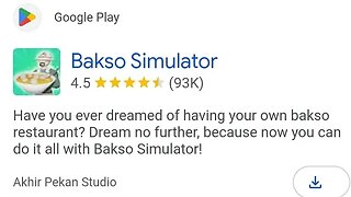 Bakso Simulator Indonesian Game