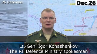 Russian Defence Ministry report on the progress of the special military operation in Ukraine!