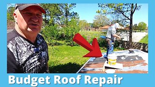 How To Tar & Seal Metal Roof