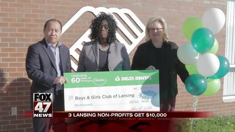 3 Lansing non-profits get $10,000