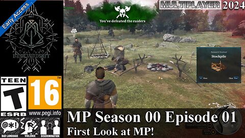 Bellwright MP (EA 2024 Episode 01) First Look at MP!