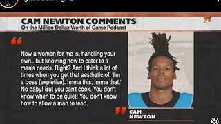 @espn using @MWORTHOFGAME & @CamNewton for interviews they can't do.