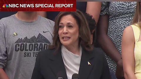 Special Report: Harris praises Biden in first remarks since campaign exit